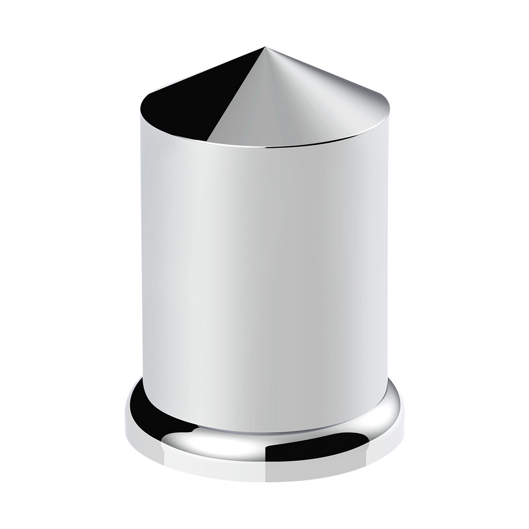 1-1/2" x 3" Push-On Chrome Pointed Lug Nut Cover United Pacific 10011B