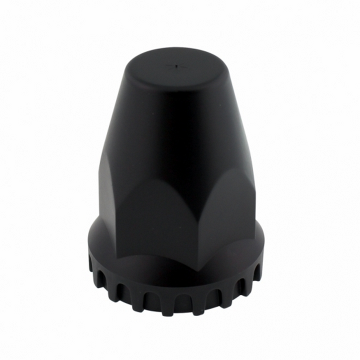 33mm x 2-3/4" Matte Black Plastic Original Nut Covers With Flange United Pacific 10552B