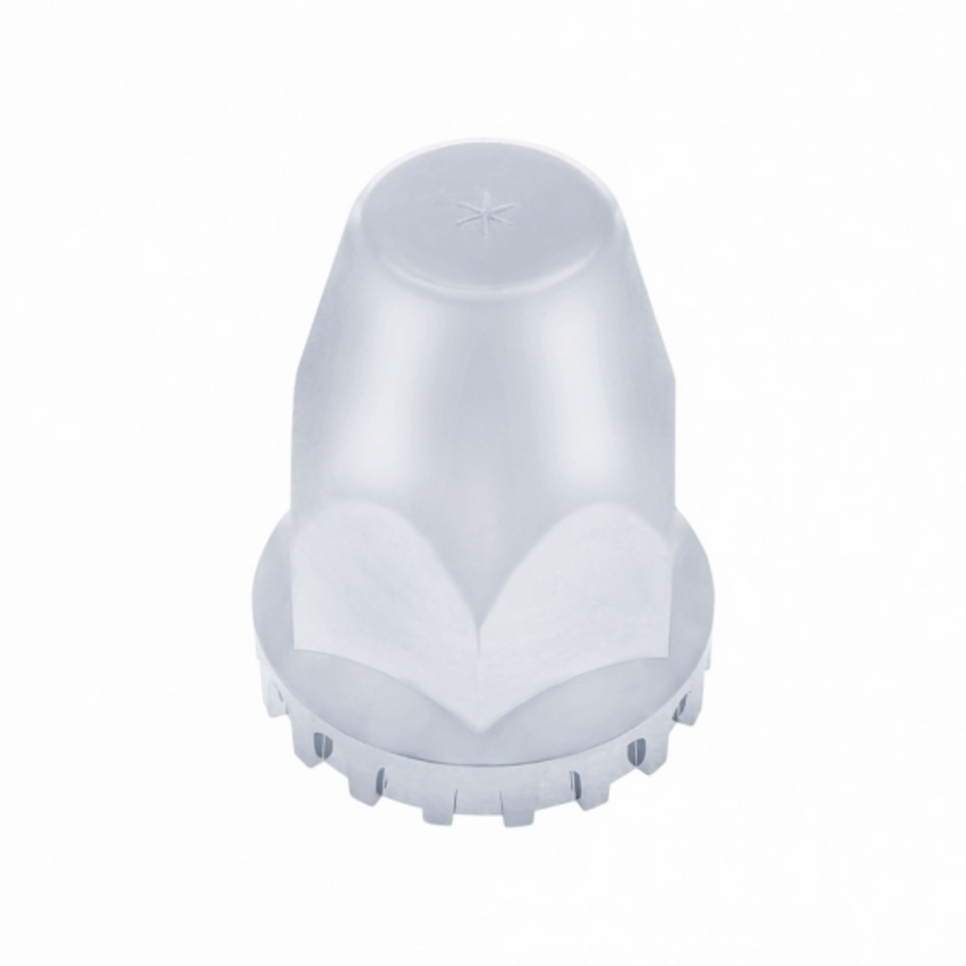 1-1/2" x 2-3/4" Puh-On Chrome Plastic Original Nut Cover United Pacific 10748B