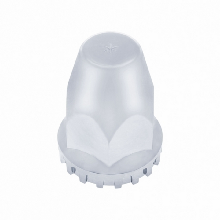 1-1/2" x 2-3/4" Puh-On Chrome Plastic Original Nut Cover United Pacific 10748B