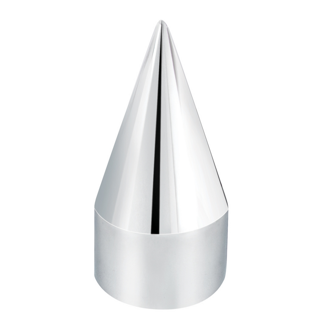 1-1/2" x 4 1/8" Push-On Chrome Spike Lug Nut Cover United Pacific 10770B