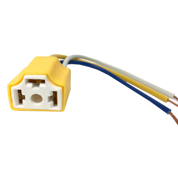 Ceramic Headlight Wire Harness H4