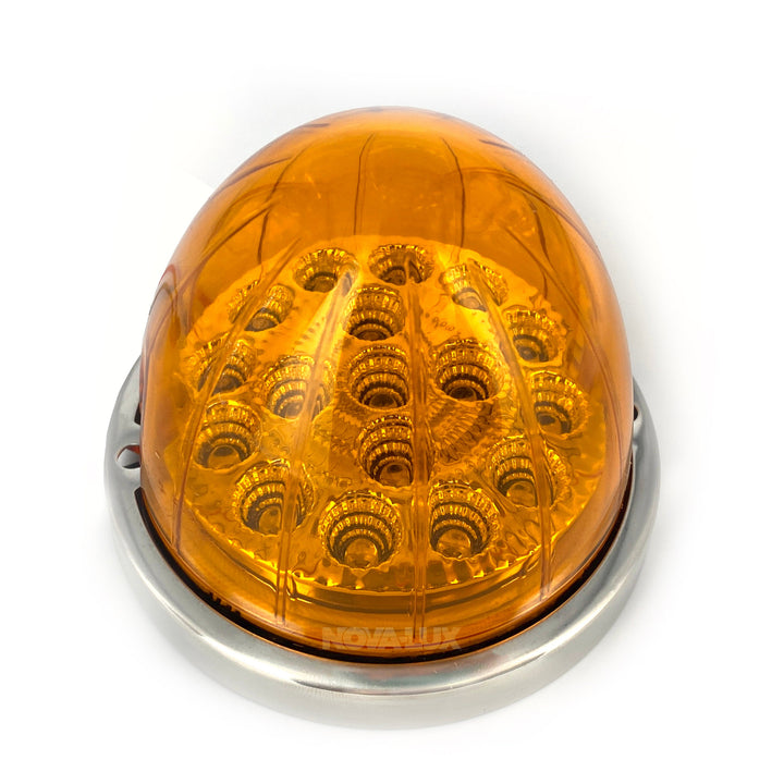 Watermelon Cab Light with 17 Super Bright Amber LEDs / Amber Lens