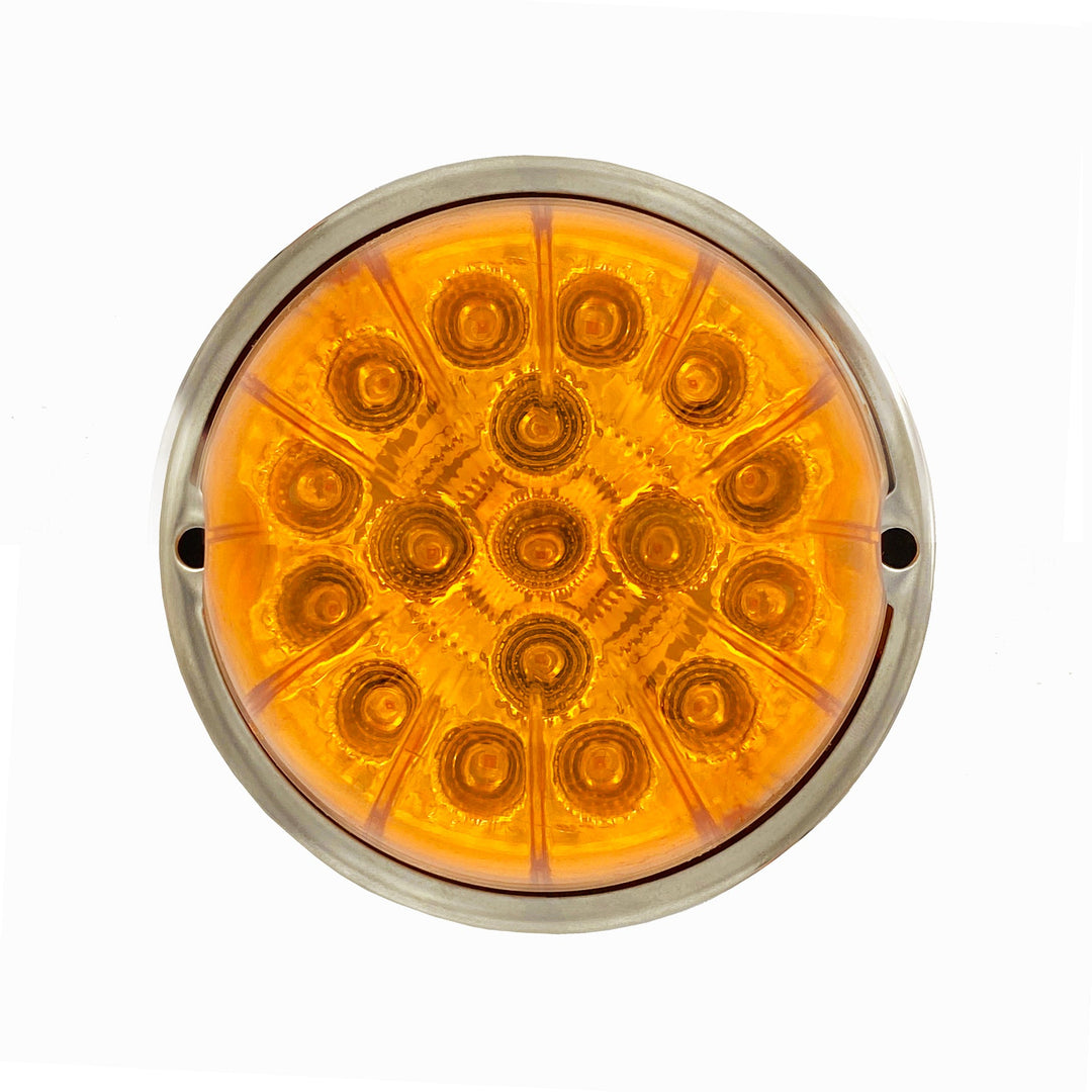 Watermelon Cab Light with 17 Super Bright Amber LEDs / Amber Lens