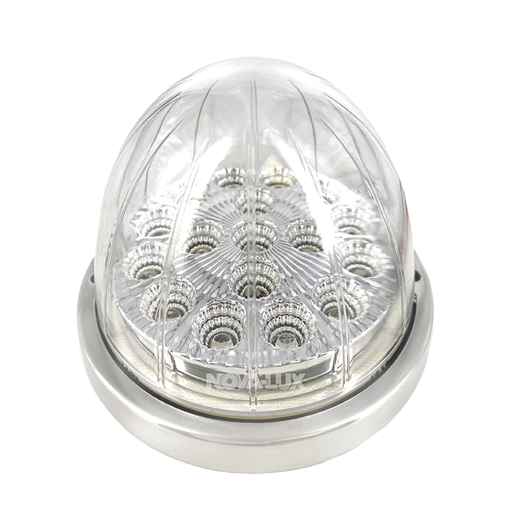 Watermelon Cab Light with 17 Super Bright Red LEDs / Clear Lens