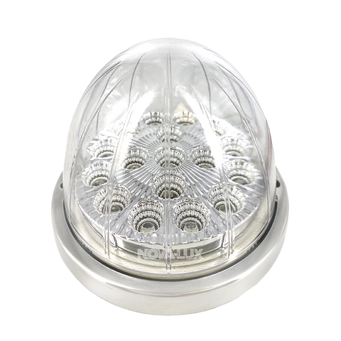 Watermelon Cab Light with 17 Super Bright Red LEDs / Clear Lens