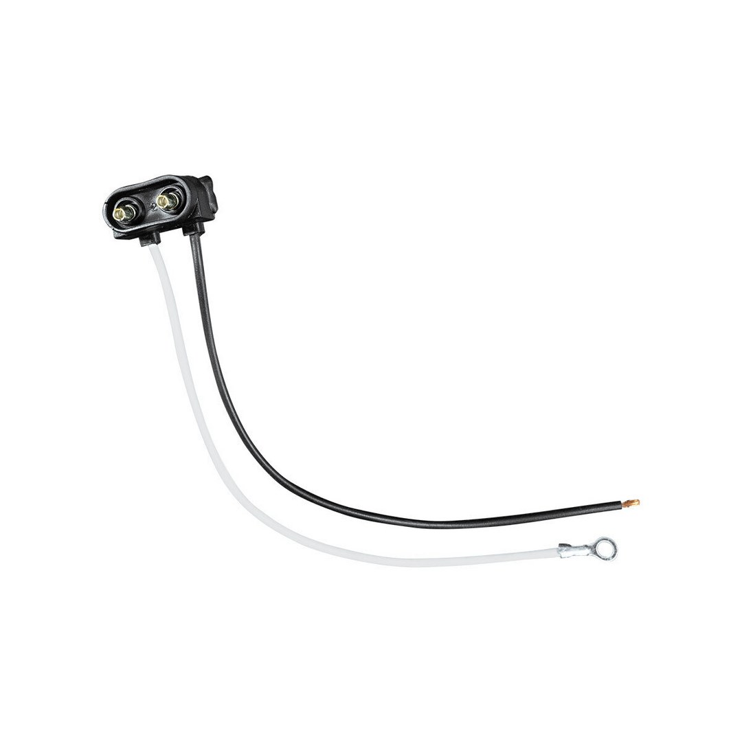 6" Long Vertical Style 2-Wire Pigtail With 2 Prong Plug United Pacific 34255P