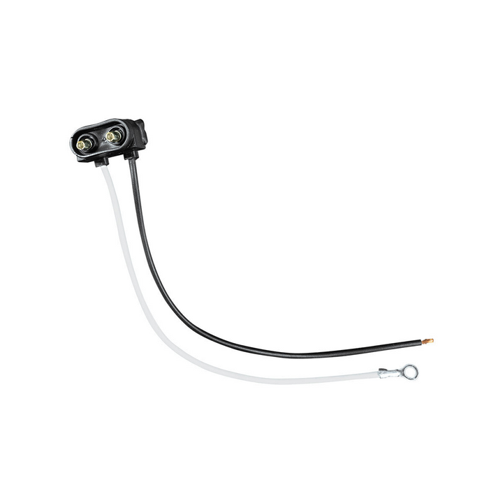 6" Long Vertical Style 2-Wire Pigtail With 2 Prong Plug United Pacific 34255P