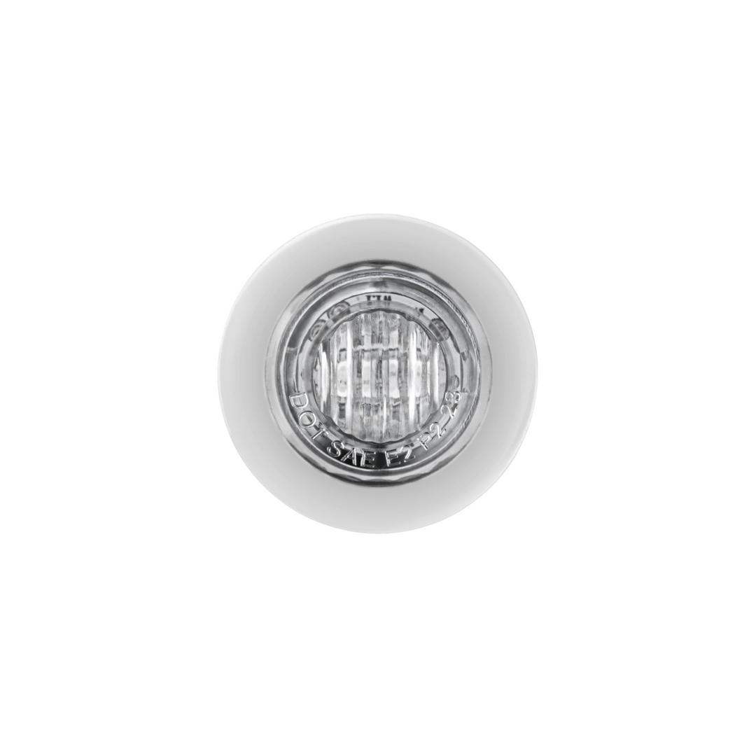 3/4" Double Fury 2-LED Amber/Blue Mini Clearance Marker LED Light United Pacific 35928
