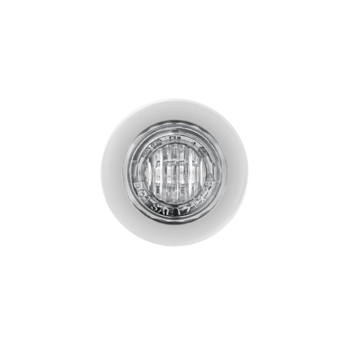3/4" Double Fury 2-LED Amber/Blue Mini Clearance Marker LED Light United Pacific 35928