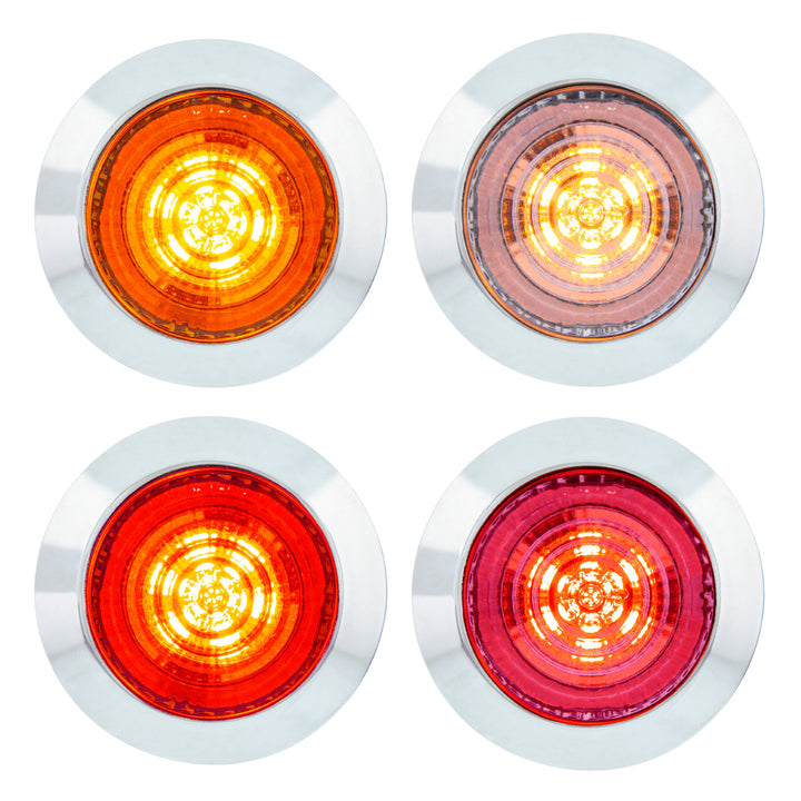 6 LED 1-1/4" Clearance Marker LED Lights