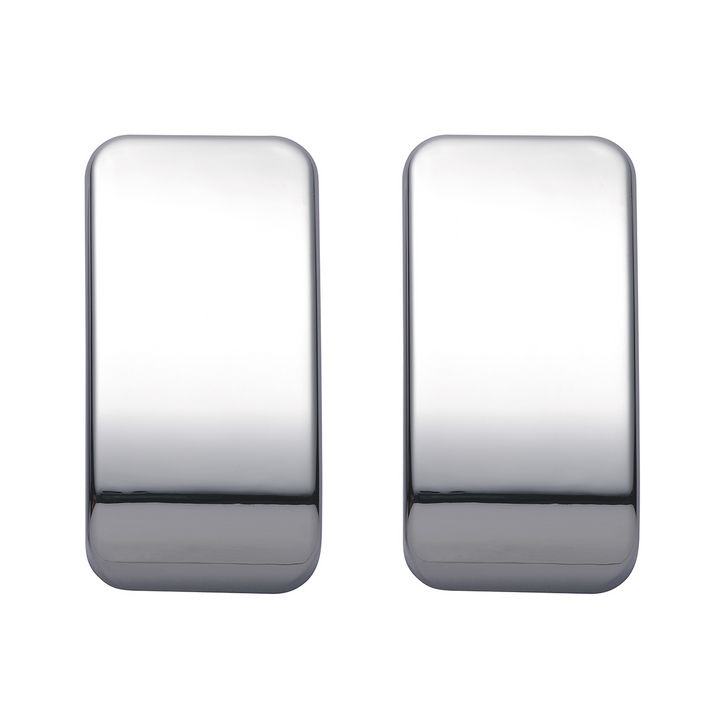 Kenworth T680 T880 W990 Chrome Plastic Blank Switch Covers 2-Pack United Pacific 41453