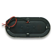 Surface Mount 16 LED Reverse White Turn Signal Light with Chrome Bezel