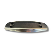 MARKER LIGHT PETE STYLE RED/CLEAR 12 LED W/SS BEZEL