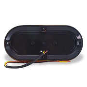 Surface Mount 16 LED Amber Turn Signal Light with Chrome Bezel