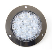 LED Reverse Light with Stainless Steel Flange - 4-Inch Round