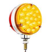 42 LED Reflector Double Face Competition Series Turn Signal Light-Amber & Red LED/Lens