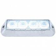 4 LED Warning Light - White LED