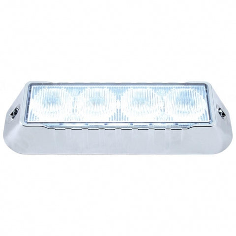 4 LED Warning Light - White LED