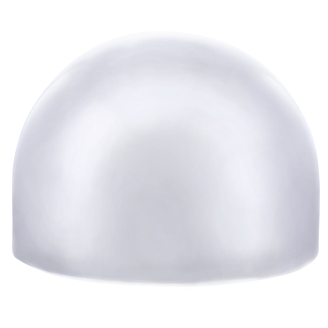 8-1/4" Chrome Full Moon Rear Hubcap