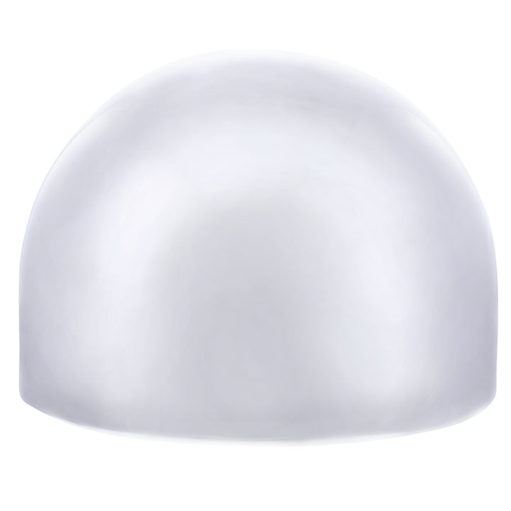 8-1/4" Chrome Full Moon Rear Hubcap