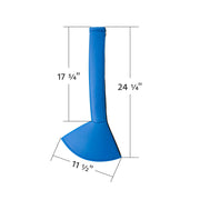 17" Vinyl Shifter Boot - Blue
