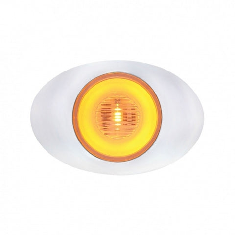 5 LED M3 Millennium GloLight (Clearance/Marker) - Amber LED/Clear Lens