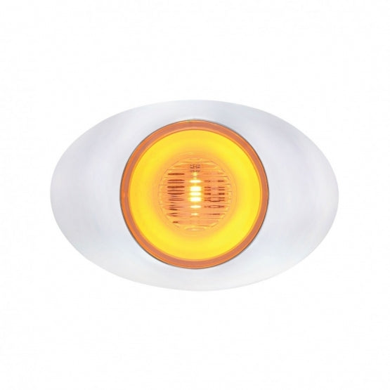 5 LED M3 Millennium GloLight (Clearance/Marker) - Amber LED/Clear Lens