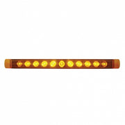 11 LED 17" Turn Signal Light Bar - Amber LED/Amber Lens