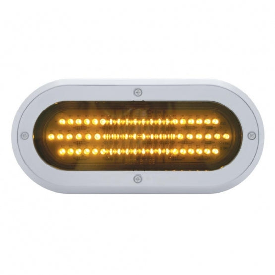 6" Oval Mirror light Bezel