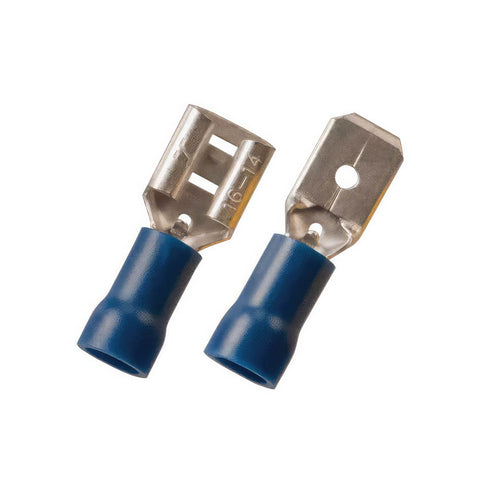 16-14 AWG .250 Tab Vinyl FM Disconnect (100-Pack)