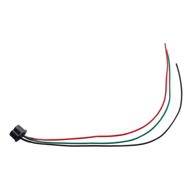 3 Contact Female Headlight Pigtail For H4 Halogen Bulb