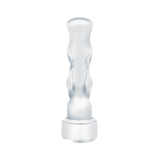 Thread On Flame Gearshift Knob With Adapter For Eaton Fuller 9/10 Speed - Chrome