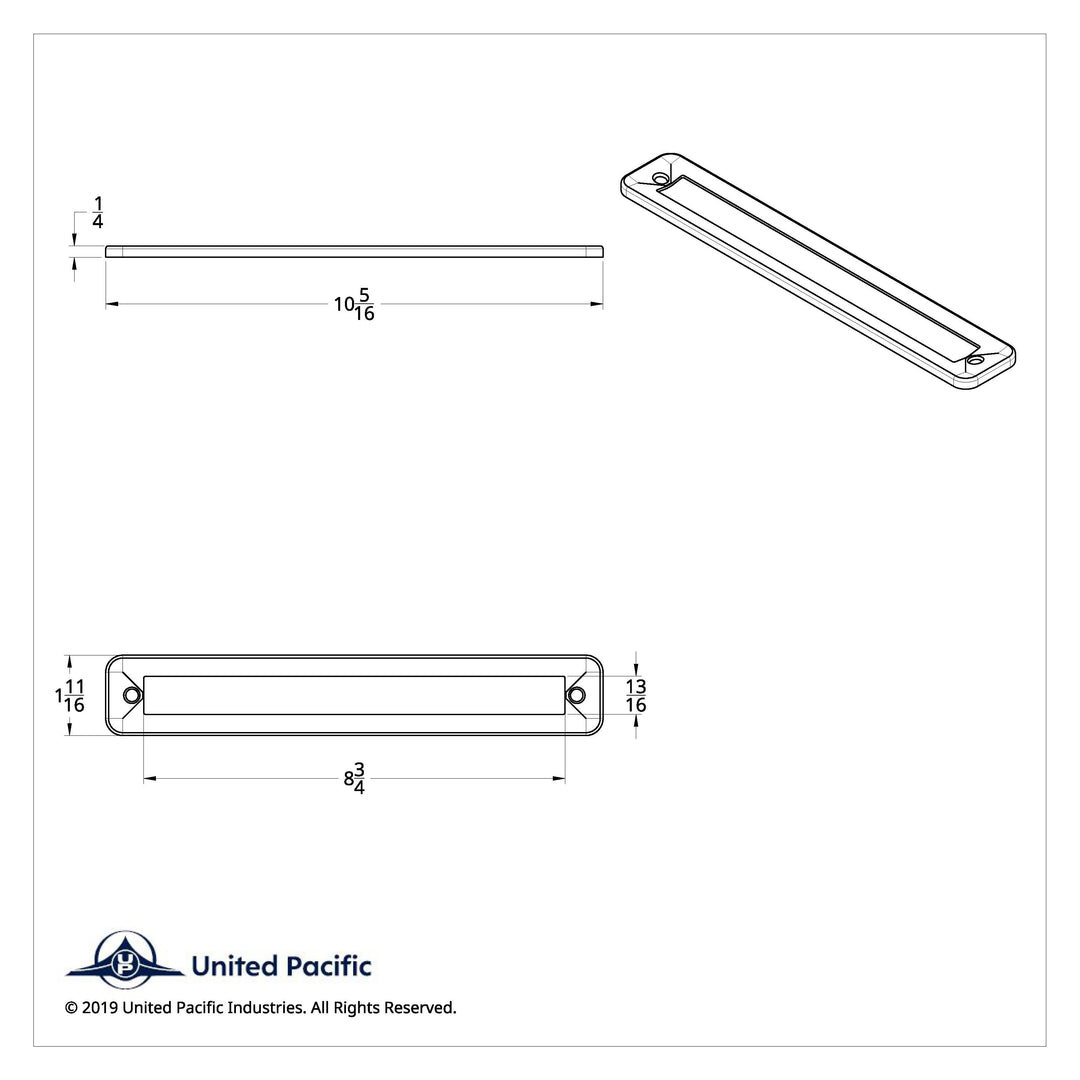 Chrome Plastic Dash Instrument Bezel For Freightliner Classic (1990-2010) &amp; FLD (1989-2009)