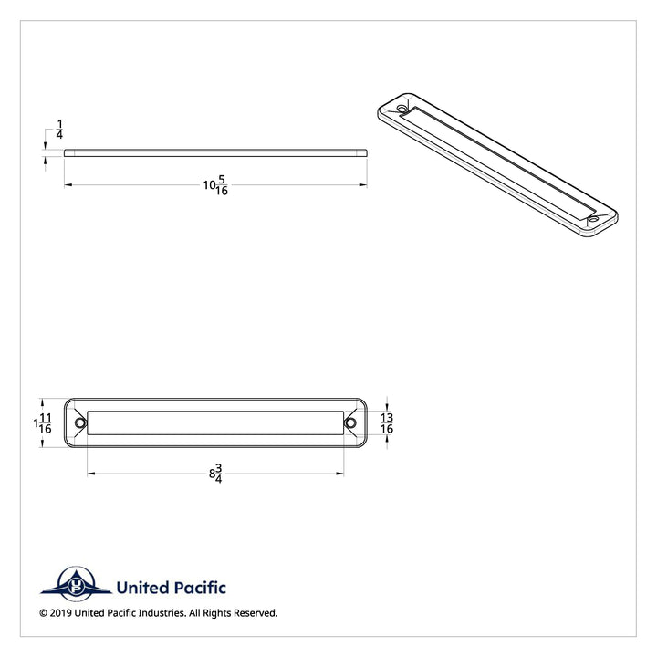 Chrome Plastic Dash Instrument Bezel For Freightliner Classic (1990-2010) &amp; FLD (1989-2009)