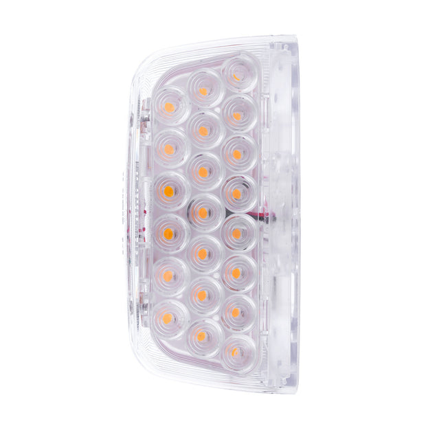 31 LED Turn Signal Light For 1987-2007 Peterbilt 379/378/357  - Amber LED/Clear Lens