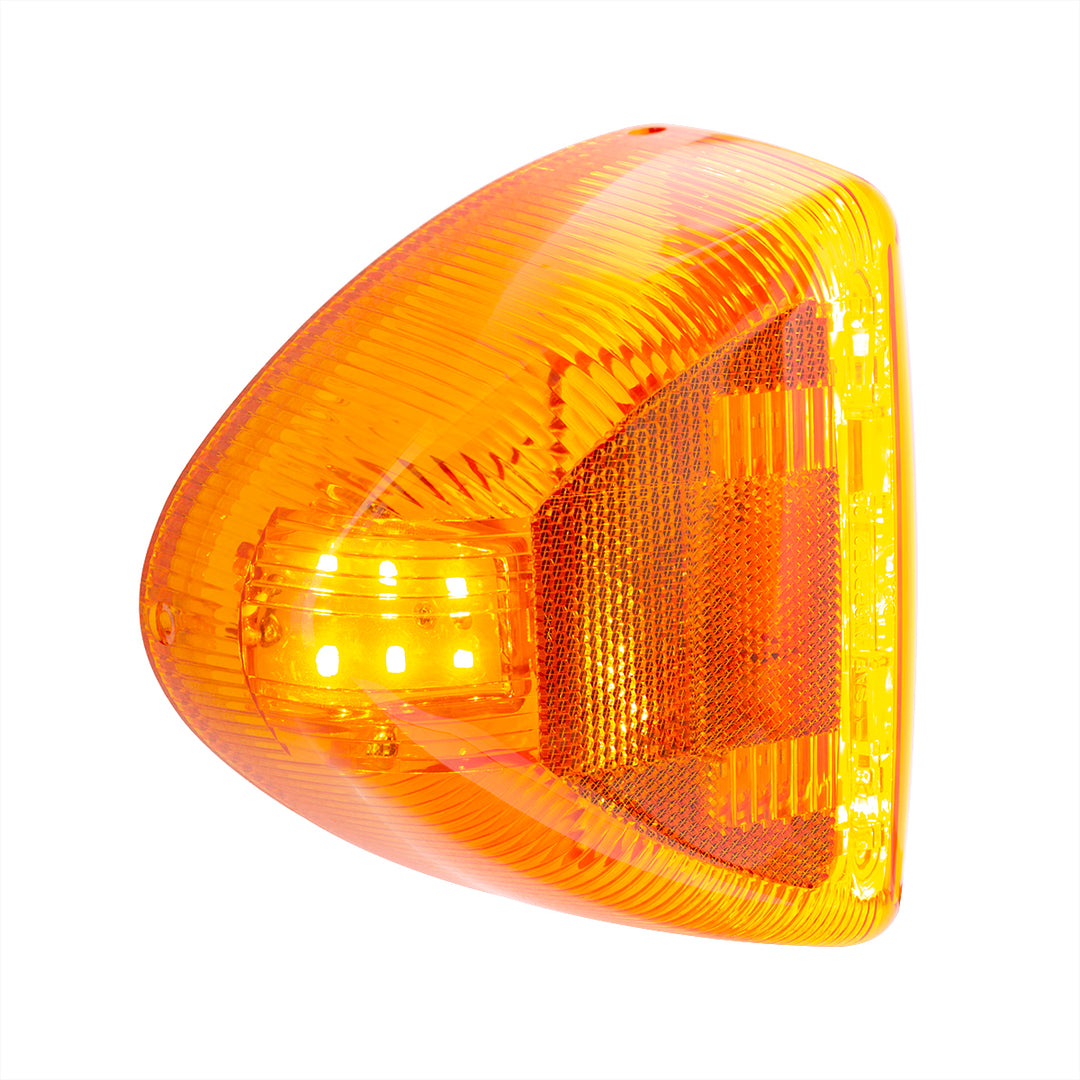 31 LED Turn Signal Light For 1987-2007 Peterbilt 379/378/357  - Amber LED/Amber Lens