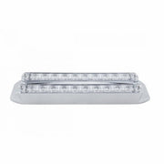 Dual 10 LED 6-1/2" Light Bars (Stop, Turn & Tail) - Red LED/Clear Lens
