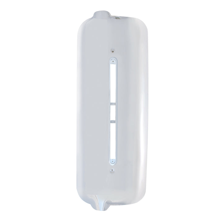 Chrome Plastic Mirror Cover With LED Cutout For 2005 &amp; Older Freightliner Century - Driver