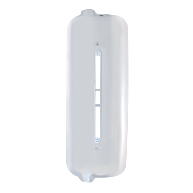 Chrome Plastic Mirror Cover With LED Cutout For 2005 & Older Freightliner Century - Driver