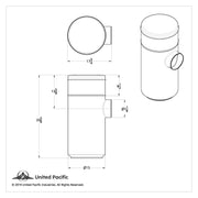 15" Stainless Steel Air Cleaner Housing for Peterbilt