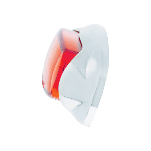 4-3/16" Wide 3 LED ViperEye Light (Clearance/Marker) - Red LED/Red Lens