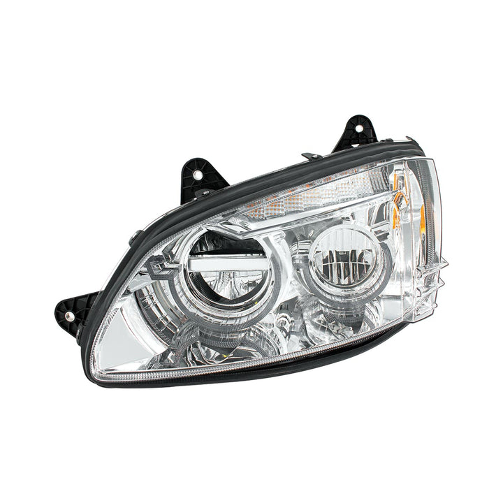 Chrome Full LED Headlight For 2008-2017 Kenworth T660-Driver