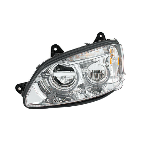 Chrome Full LED Headlight For 2008-2017 Kenworth T660-Driver