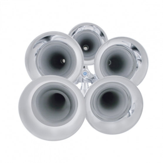5 Trumpets Chrome Train Horn