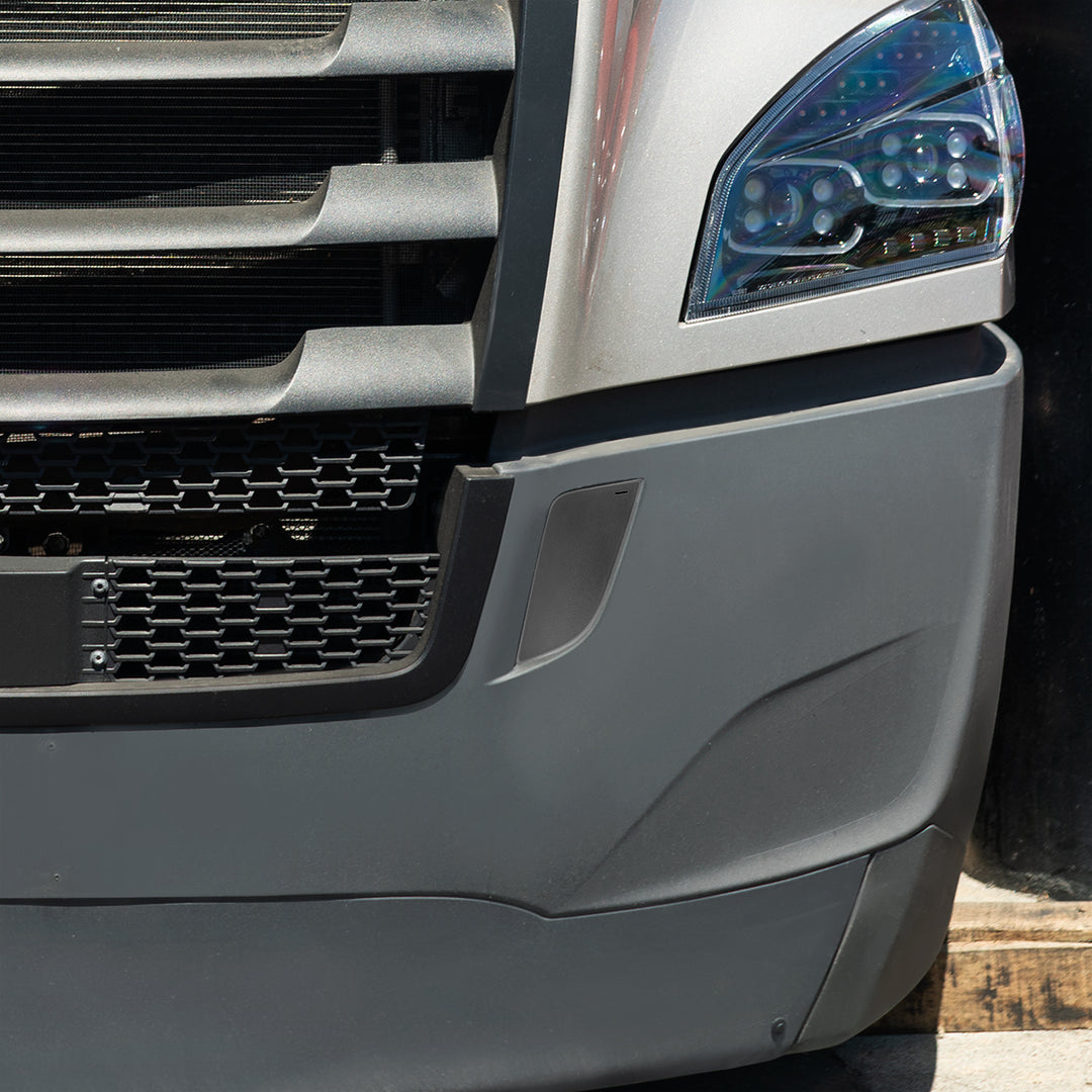 Black Tow Hook Access Cover For 2018-2024 Freightliner Cascadia - Driver