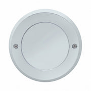 Chrome Plastic 2-1/2" Light Bezel With Mirror Lens