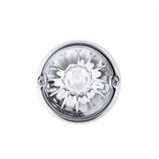 Glass Watermelon Light Kit With 2 LED Light-White LED/Clear Lens