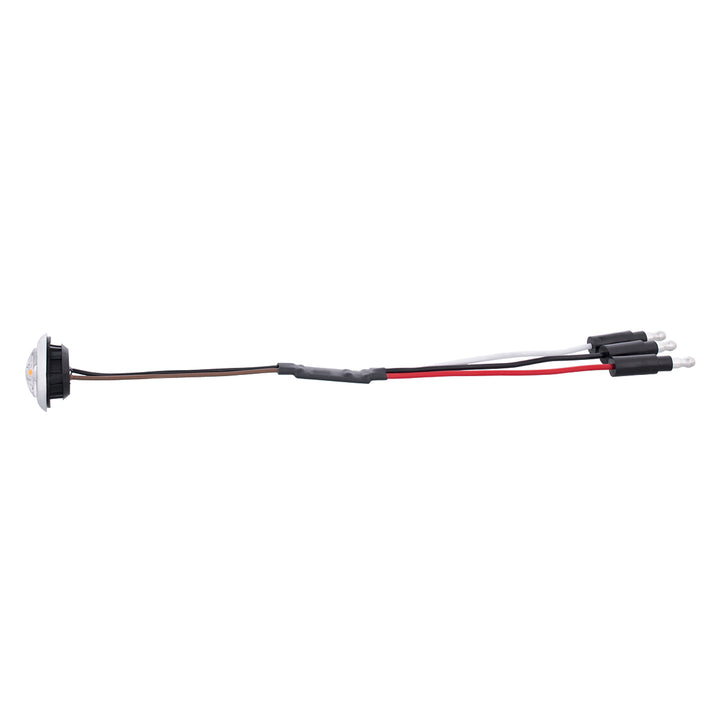 LED Dual Function ArcBlast 3/4" Mini Light (Clearance/Marker) - Amber LED/Clear Lens