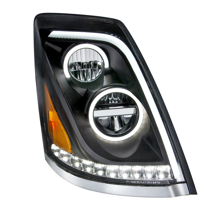 Blackout LED Headlight for 2013-2017 Volvo VN/VNL - Passenger